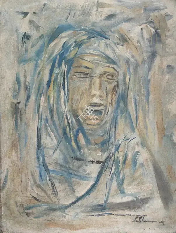 Krishen Khanna (Artist), Untitled, 1955, Painting