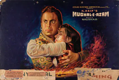 K. Asif (Producer), Mughal E Azam, 1960, Showcard