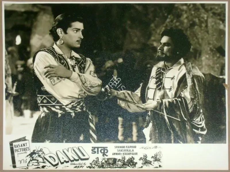 Aspi (Director), Daku, 1955, Lobby Card