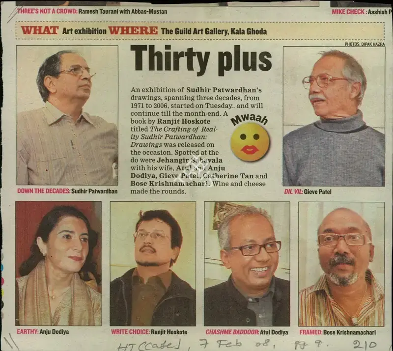 Thirty Plus, 2008, Newspaper Clipping