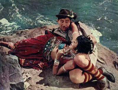 Radhu Karmakar (Cinematographer), Sapnon Ka Saudagar, 1968, Photographic Still