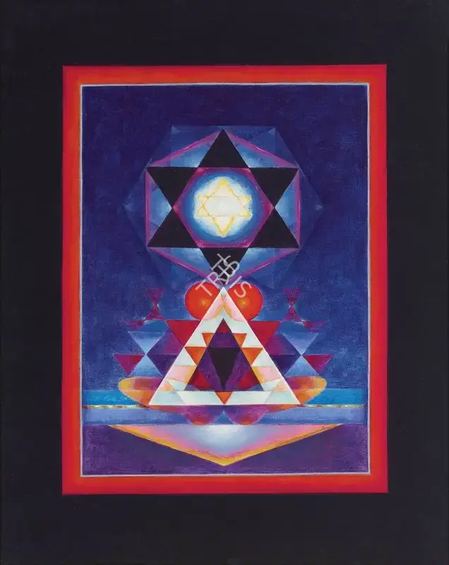 Santosh, G.R. (Artist). Portrait of a Devi, n.d. | Painting, AG.Mum/23.02.24, 2024 · Asta Guru