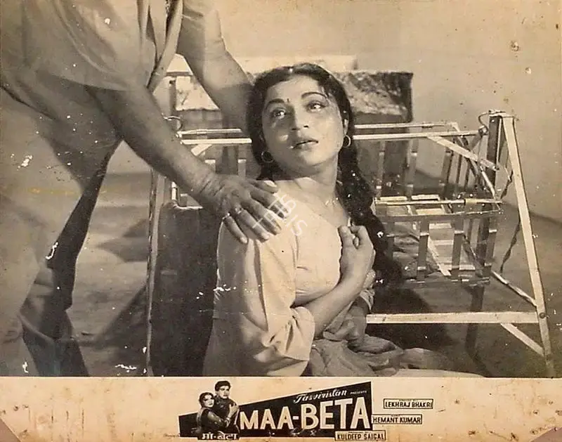 Ranjodh Thakur (Cinematographer), Maa Beta, 1962, Lobby Card