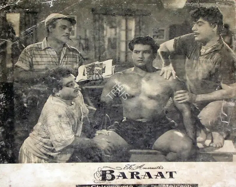 K. Amarnath (Producer), Baraat, 1960, Lobby Card