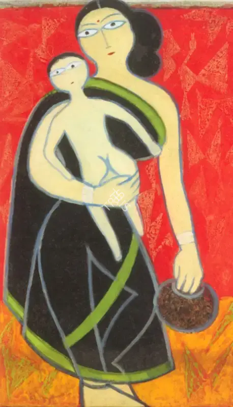 K.S. Kulkarni (Artist), Untitled, Painting