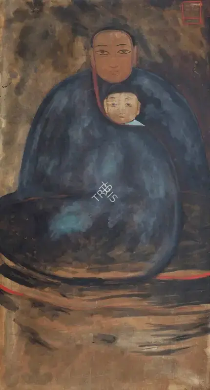 Jamini Roy (Artist), Untitled, 1950, Painting