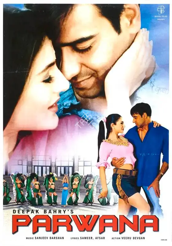 Deepak Bahry (Producer), Parwana, 2003, Full Sheet Poster
