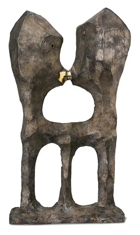 Himmat Shah (Artist), Untitled (The Kiss), 2007, Sculpture