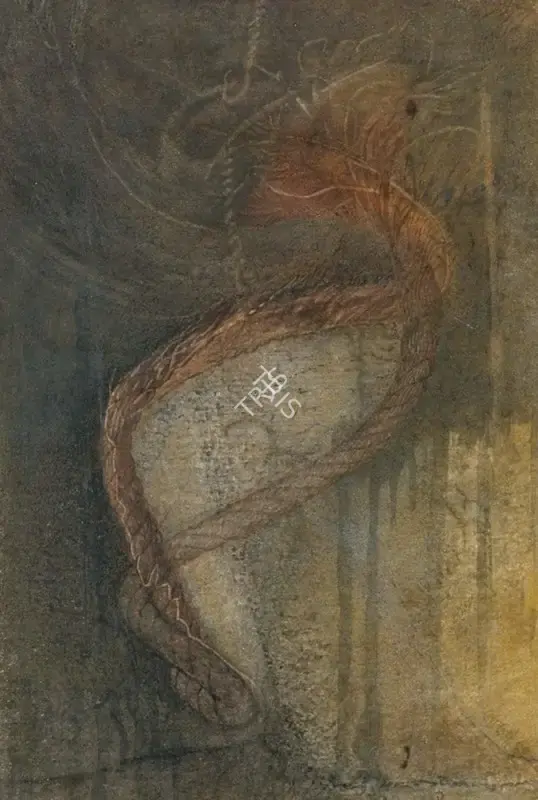 Bharati Kapadia (Artist), Rope Series, 1991, Painting
