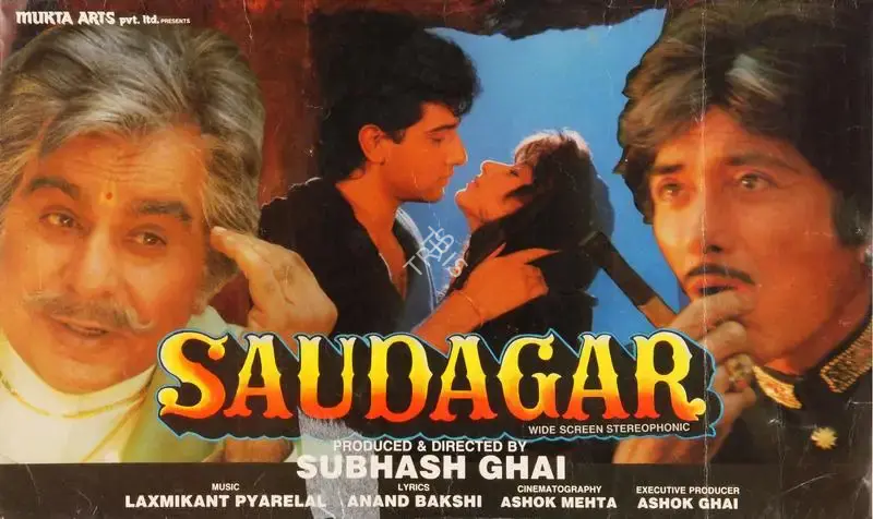 Subhash Ghai (Producer), Saudagar, 1991, Song-Synopsis Booklet