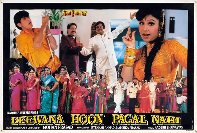 Iftekhar Ahmad (Producer), Deewana Hoon Pagal Nahi, 1998, Lobby Card