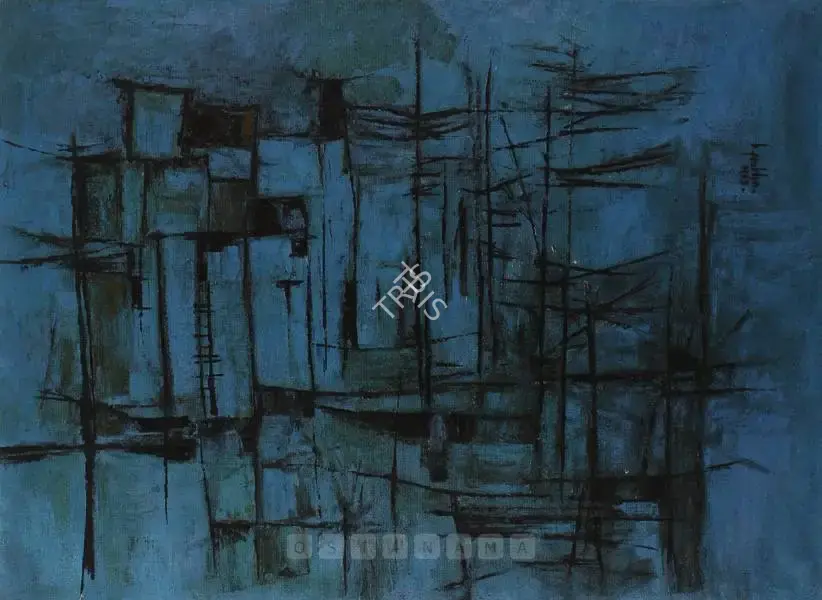 B. Prabha (Artist), Kashmir, 1963, Painting