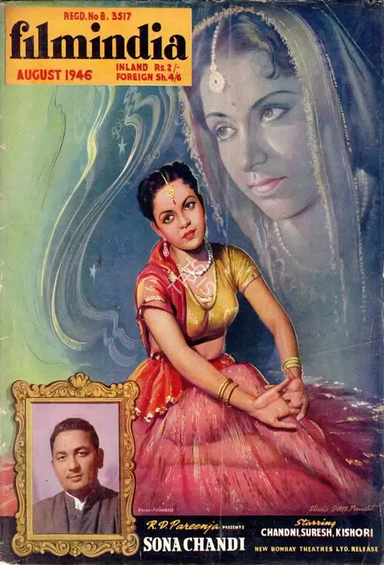 Baburao Patel (Editor), Filmindia, 1946, Magazine