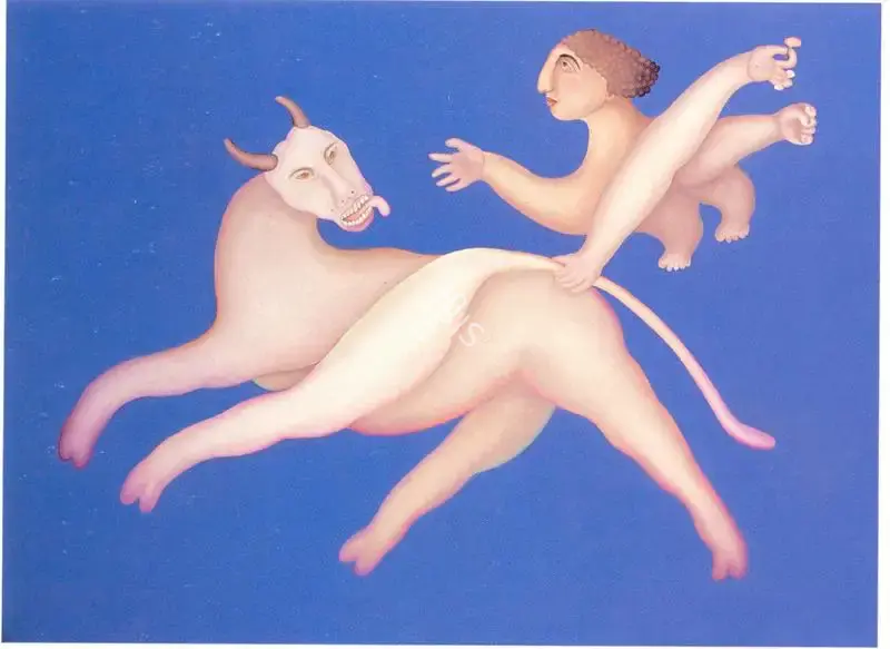 Manjit Bawa (Artist), Hunting, 1982, Painting