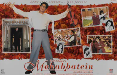 Yash Chopra (Producer), Mohabbatein, 2000, Lobby Card
