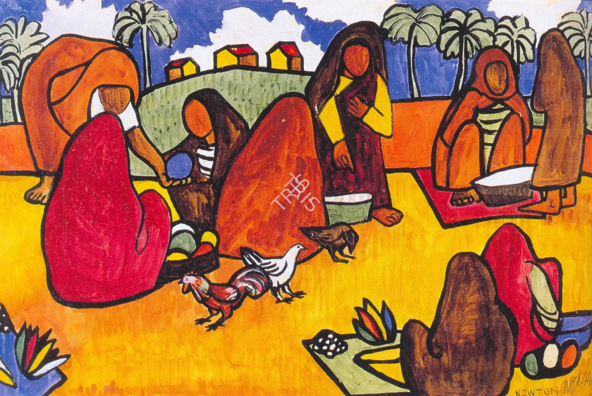 F.N. Souza (Artist), Untitled, 1944, Painting