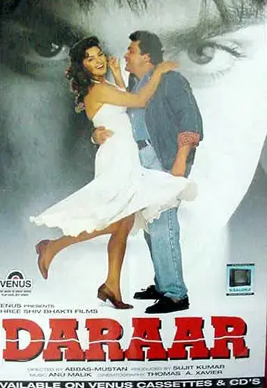 Sujeet Kumar (Producer), Daraar, 1996, Half Sheet Poster