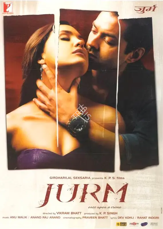 K.P. Singh (Producer), Jurm, 2005, Full Sheet Poster