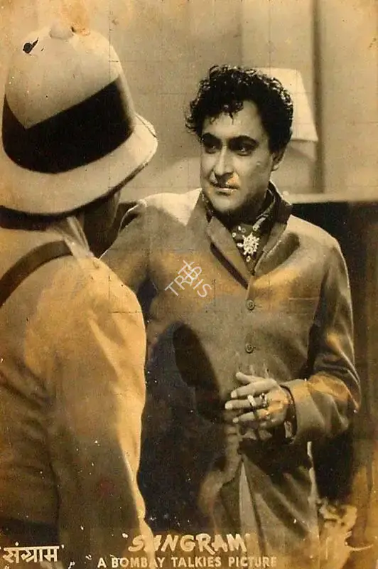 Gyan Mukherjee (Director), Sangram, 1950, Lobby Card