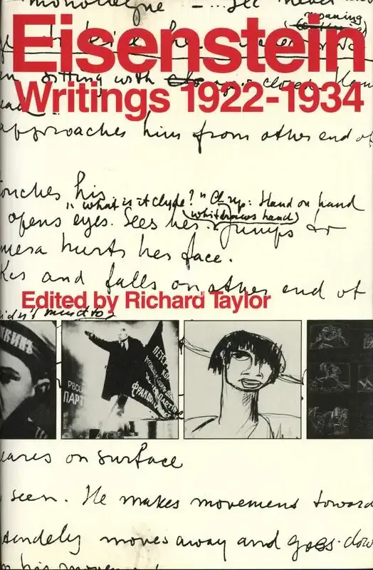 Richard Taylor (Editor), S. M. Eisenstein Selected Works, 1988, Edited Book