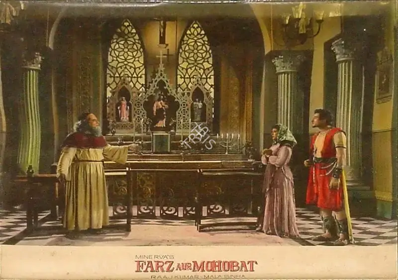 Sohrab Modi (Director), Nausherwan E Adil, 1957, Lobby Card