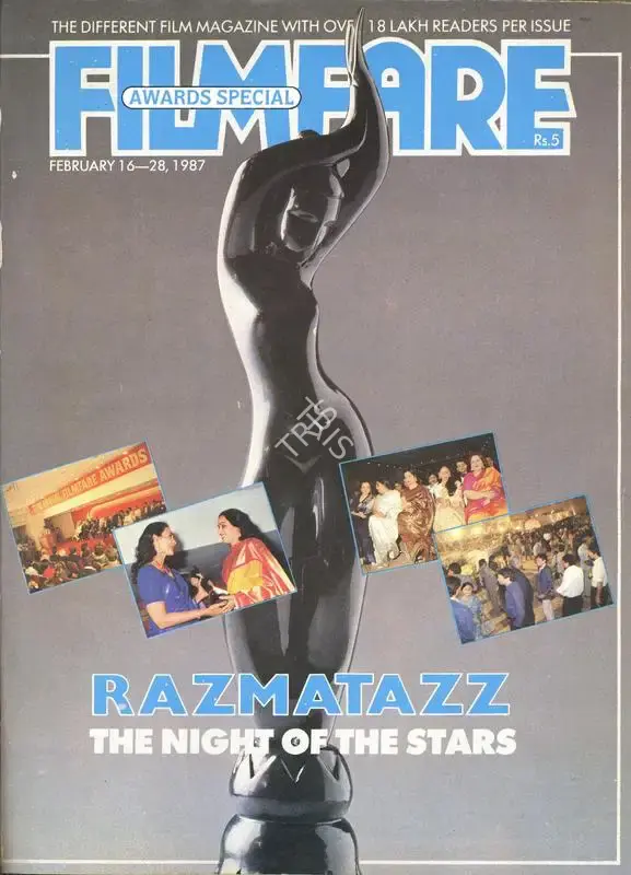 Rauf Ahmed (Editor), Filmfare, 1987, Magazine