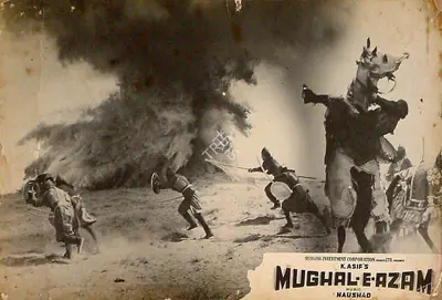 R.D. Mathur (Cinematographer), Mughal E Azam, 1960, Lobby Card