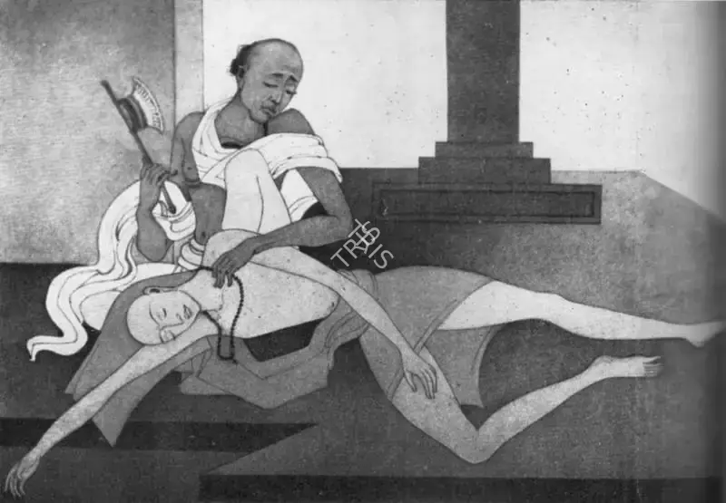 Kshitindranath Majumdar (Artist), Vasudeva Sarvabhouma Nursing Sri Chaitanya, Painting