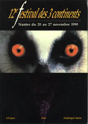 Jean Joel Barreau (President), Festival Des Three Continents, 1990, International Film Festival Catalogue