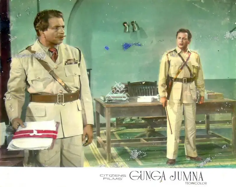 V. Babasaheb (Cinematographer), Gunga Jamuna, 1961, Lobby Card
