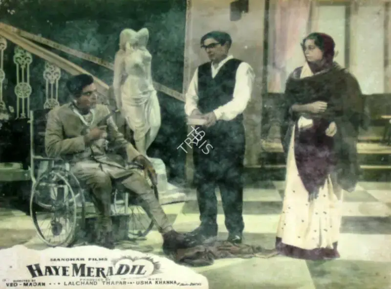 Lalchand Thaper (Producer), Haye Mera Dil, 1968, Lobby Card
