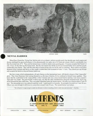 P.V. Janakiram (Editor), Artrends, 1963, Bulletin