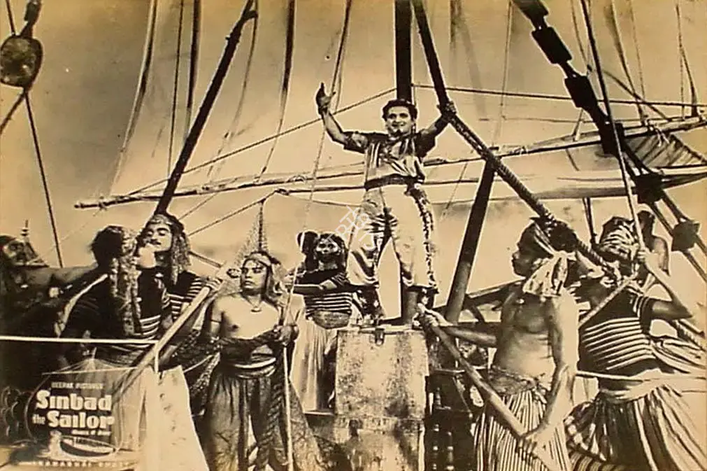 Nanabhai Bhatt (Director), Sinbad Jahaaji, 1952, Lobby Card