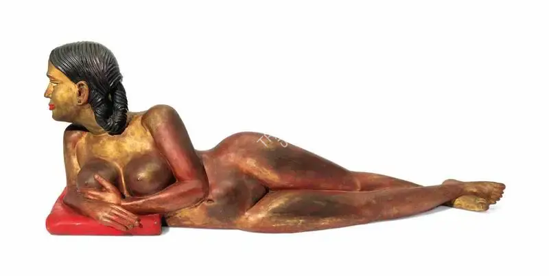 Reddy, Ravinder (Artist). Untitled (Goddess), c. early 1980s | Sculpture, Ch.Lon/12.06.18, 2018 · Christie's