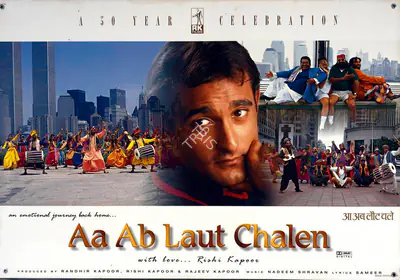 Rajeev Kapoor (Producer), Aa Ab Laut Chalen, 1999, Lobby Card