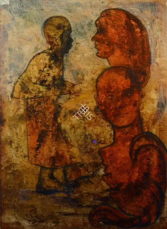 T.M. Aziz (Artist), Untitled, 1997, Painting