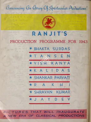 Baburao Patel (Editor), Filmindia, 1942, Magazine