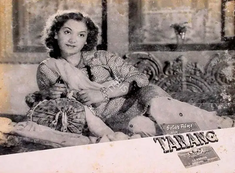 Basudev Sinha (Producer), Tarang, 1952, Lobby Card