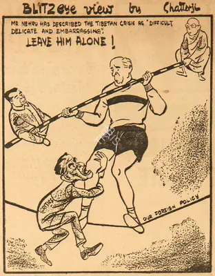 Basu Chatterjee (Cartoonist), Leave Him Alone !, 1959, Cartoons
