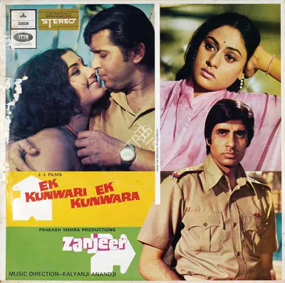 Mehra, Prakash (Producer), Zanjeer, 1973 | Record Cover | CinemaEducation | 00762472