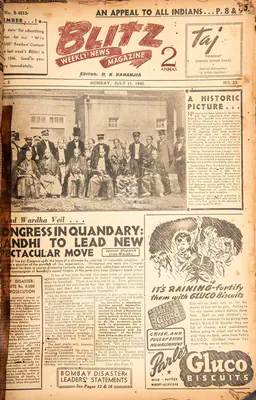 R.K. Karanjia (Editor), Blitz, 1942, Magazine