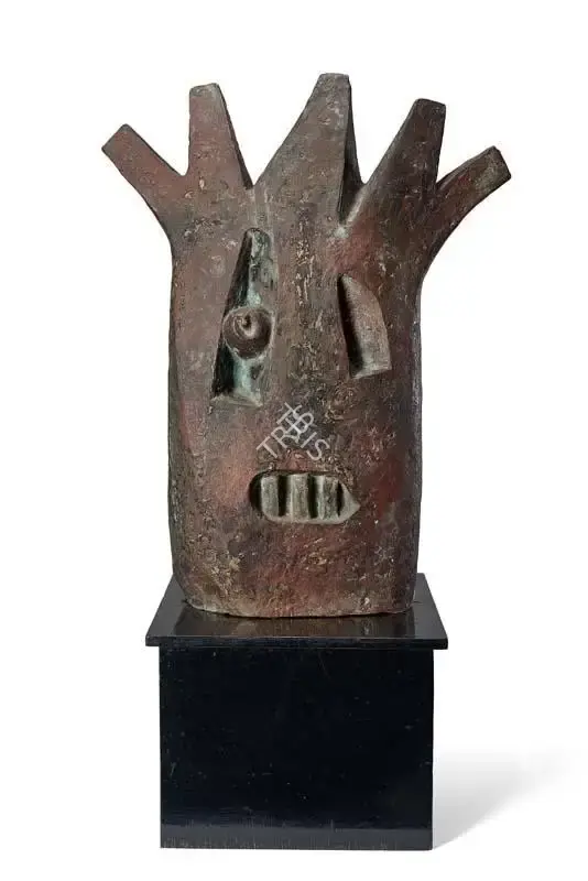 Amar Sehgal (Artist), One Eyed king, 1967, Sculpture