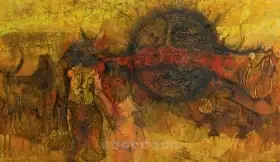 Ali, J. Sultan (Artist). The First Sin, 1965 | Painting, So.NeY/15.03.16, 2016 · Sotheby's