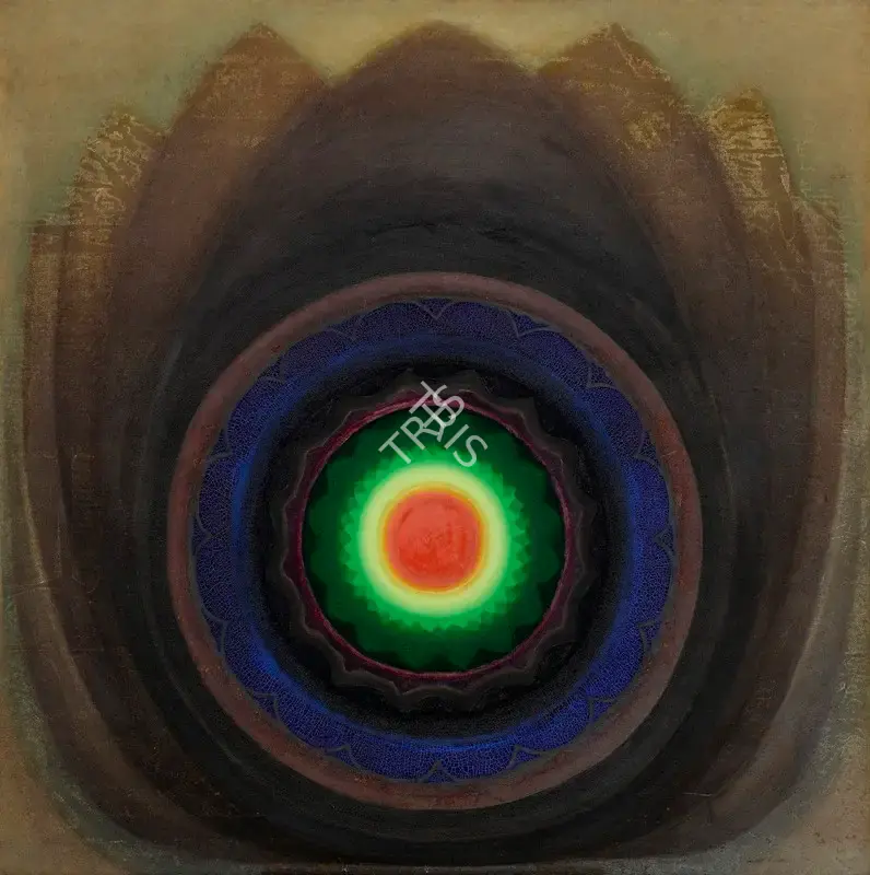 De, Biren (Artist). January '77, 1977 | Painting, Ch.NeY/18.09.24, 2024 · Christie's
