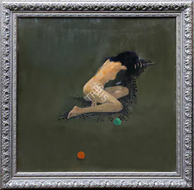 Colin David (Artist), Untitled (Nude), Painting