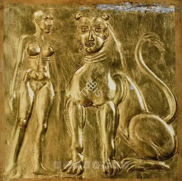 Mistry, Dhruva (Artist). Light, Passion And Darkness 10, n.d. | Painting, Bon.Lon/21.05.07, 2007 · Bonhams