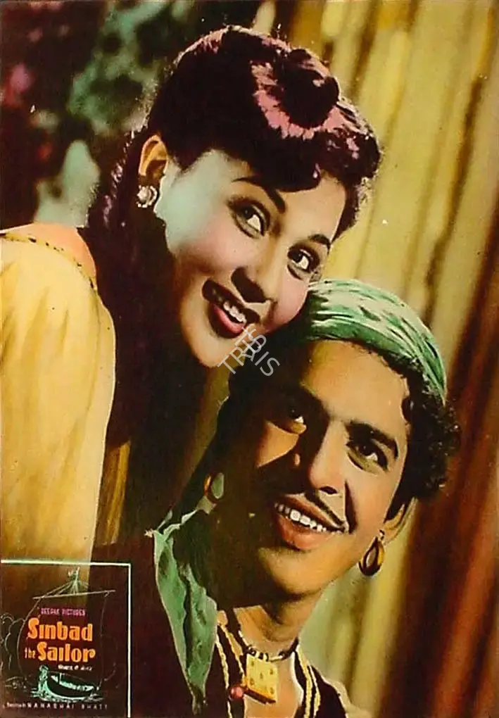 Nanabhai Bhatt (Director), Sinbad Jahaaji, 1952, Lobby Card