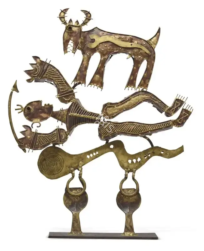 Nandagopal, S. (Artist). Memories of Hero Stone III, 2005 | Sculpture, AG.Onl/30.07.25, 2025 · Asta Guru