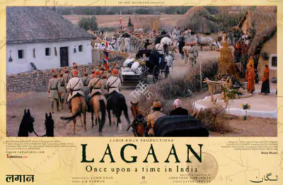 Aamir Khan (Producer), Lagaan, 2001, Lobby Card