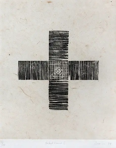 Zarina Hashmi (Artist), Packed House 1, 1994, Graphic Art